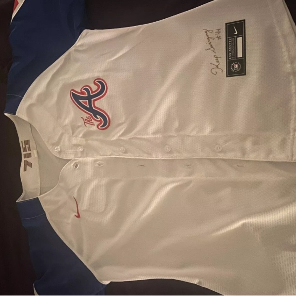 Nike Women's Large Atlanta Braves Jersey - City Connect - Picture 10 of 11
